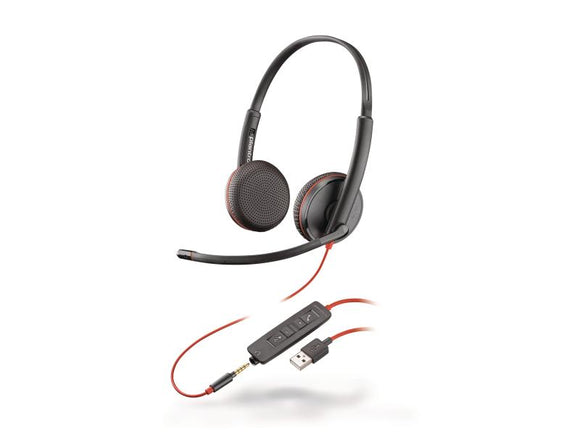 Poly Headset Blackwire 3225 USB Duo