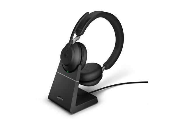 Jabra Headset Evolve2 65 Duo MS Schwarz, USB-A