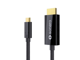 sonero USB-C - HDMI Kabel, 1m, schwarz